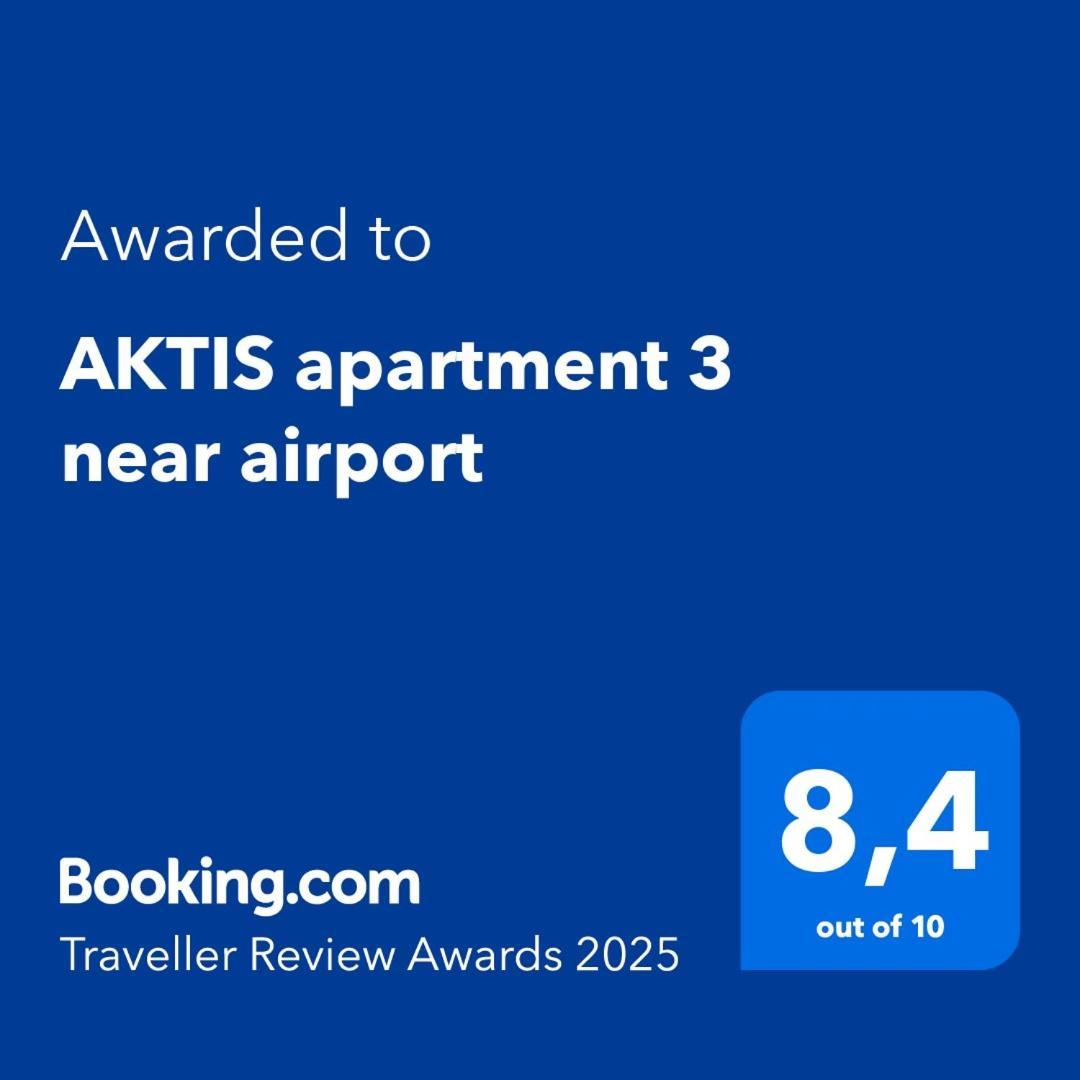 Aktis Apartment 3 Near Airport Ártemida Kültér fotó